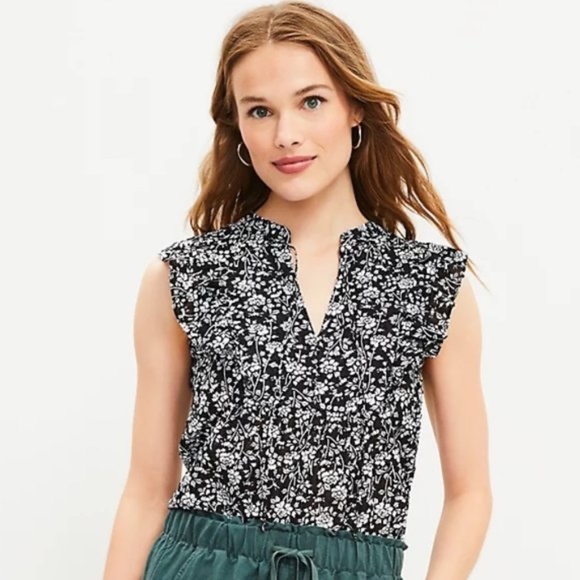 Loft floral top - Picture 7 of 8